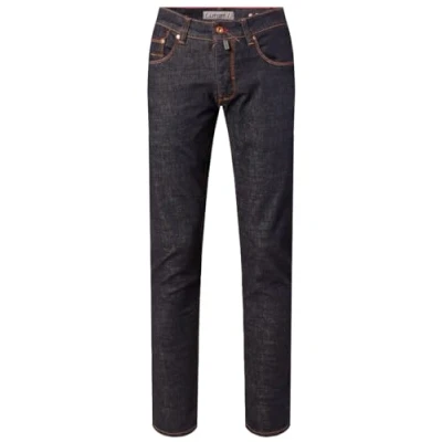 Afbeelding van Pierre Cardin Lyon Legacy Herenjeans, taps toelopende pasvorm, Raw Washed, Blue 6820, 42W x 32L