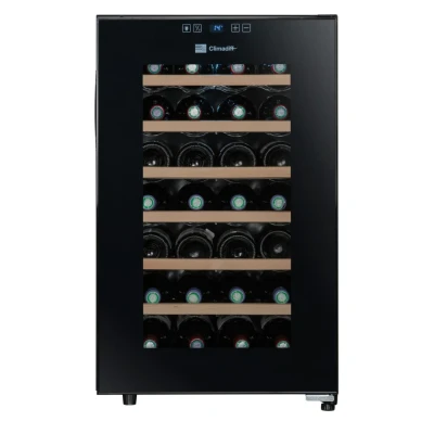 Afbeelding van Climadiff Thermo Elektrische Wijnkoelkast CC28 1 Zone Zwart