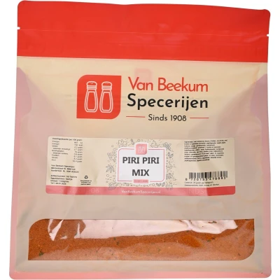 Afbeelding van Van Beekum Specerijen Piri Mix 1 kilo (hersluitbare stazak)