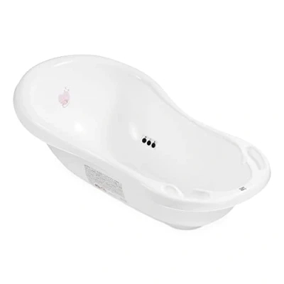 Afbeelding van Hylat Baby Babybadje voor pasgeborenen en baby&#039;s tot 12 maanden, met thermometer, stop antislipmat, van BPA vrij plastic