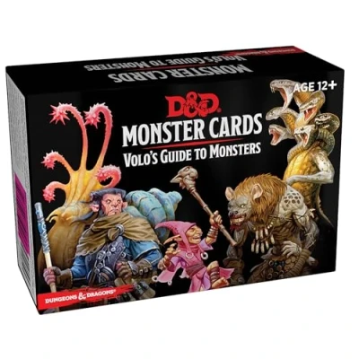 Afbeelding van Dungeons and Dragons 5.0 Monster Cards: Volo&#039;s Guide to Monsters (EN)