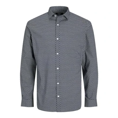 Afbeelding van Jack &amp; Jones Premium Zakelijk overhemd, Heren, Maat: Medium, Night sky
