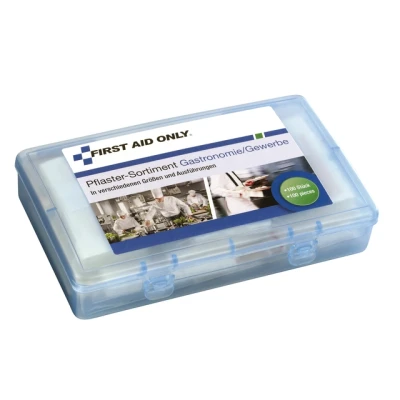 Afbeelding van First Aid Only pleisterset horeca + bedrijf 100 stuks assorti AC P10026