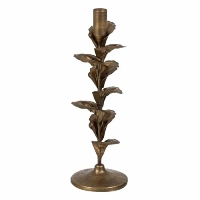 Afbeelding van Kaarshouder Gouden Ijzer 9,5 x 30 cm