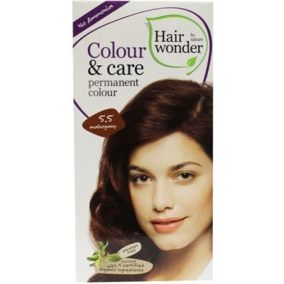 Afbeelding van Hairwonder Colour &amp; Care 5.5 Mahonie 100ml