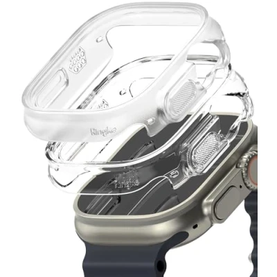 Afbeelding van RINGKE SLIM 2 PACK APPLE WATCH ULTRA 1 / (49 MM) HELDER &amp; ALPINE