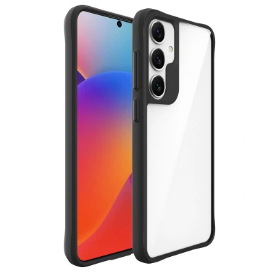 Afbeelding van Samsung Galaxy S25 Plus Hoesje Kunststof imoshion Hardcase/Backcover Zwart Telefoonhoesje Shockproof/Valbescherming