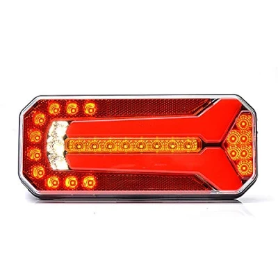 Afbeelding van Led achterlicht vrachtwagen auto camper caravan aanhanger licht 12V 24V 1111 L/P