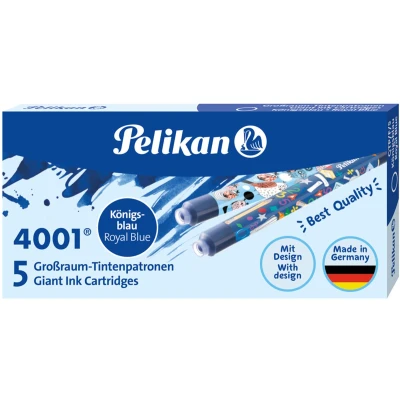 Afbeelding van Pelikan inktpatronen grote capaciteit GTP/F/5 2/B, koningsblauw