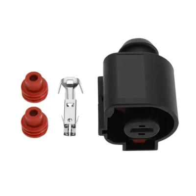 Afbeelding van 1 Pin Auto Starter Motor Connector 1K0973751 Kabelboom Plug Compatibel met VW Audi Skoda