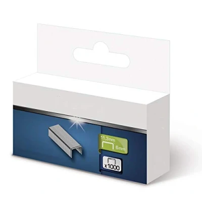 Afbeelding van SECOTEC® nietjes standaard (1000 stuks) / type J hoogte 6 mm