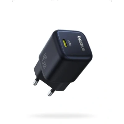 Afbeelding van Baseus USB C oplader, 45 W voeding, PPS snellader, PD compatibel met iPhone 15/15 Pro Max/14, Galaxy S24 Ultra, Pixel, iPad Pro/Air, Steam Deck