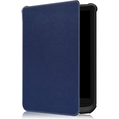 Afbeelding van Universele E Reader Hoes Geschikt voor PocketBook Book Case o.a. Touch Lux 5, 4 en HD 3 Beschermhoes met Sleep/Wake Functie Blauw