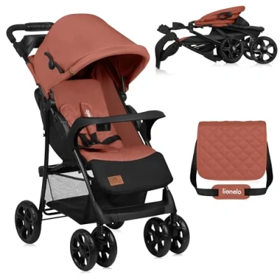 Afbeelding van Lionelo Emma Plus Buggy lichte 5 punts gordel Kinderwagen tot 15kg