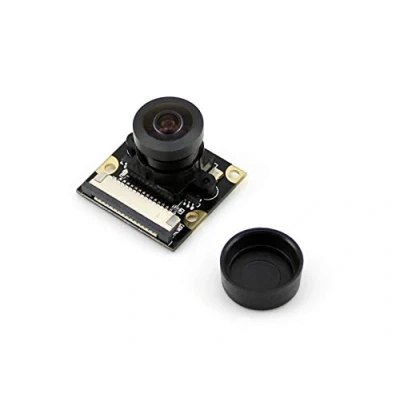Afbeelding van Waveshare Camera Module Kit 1080p Fisheye Lens Wider Field of View for Any Versions Raspberry Pi