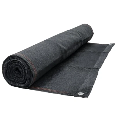 Afbeelding van Werkapro 10840 inkijkwerende folie, zichtwerende versterkt, antracietgrijs, versterkt weefsel, 220 g/m², rol met 1,8 m x 10 m, van gevlochten polyethyleen