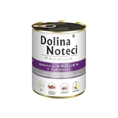 Afbeelding van Natvoer Dolina Noteci Premium Bosbessen Kalfsvlees Varken Konijnenvlees 800 g