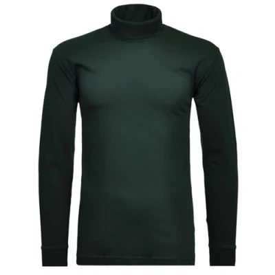 Afbeelding van RAGMAN Basic coltrui met lange mouwen voor heren, donkergroen 386, XL