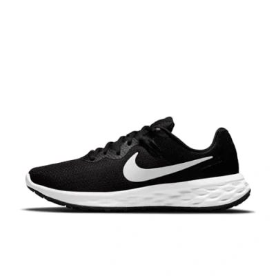 Afbeelding van NIKE Performance Revolution 6 Hardloopschoenen neutraal, Heren, Maat: 47.5, Black/white/iron grey Textiel/ synthetisch