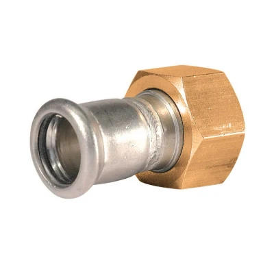 Afbeelding van Bonfix Perskoppeling RVS 316L Wartelkoppeling G3/4&quot;x15mm