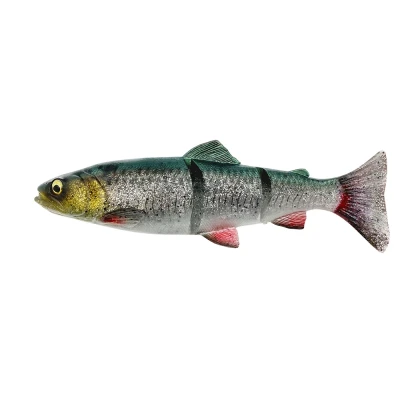 Afbeelding van Savage Gear 4D Line Thru Trout Green Silver SS 20cm (93g) Swimbait