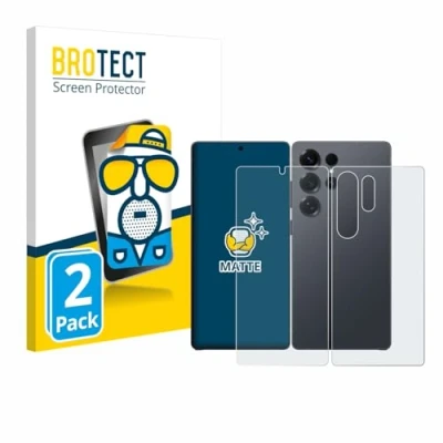 Afbeelding van BROTECT Screenprotector voor Samsung Galaxy S25 Ultra (Voor+Achter) Folie Beschermfolie matte (2 Stuks)
