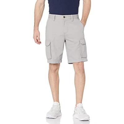 Afbeelding van Amazon Essentials Klassieke cargoshort voor heren (verkrijgbaar in groot en lang), lichtgrijs, 42W