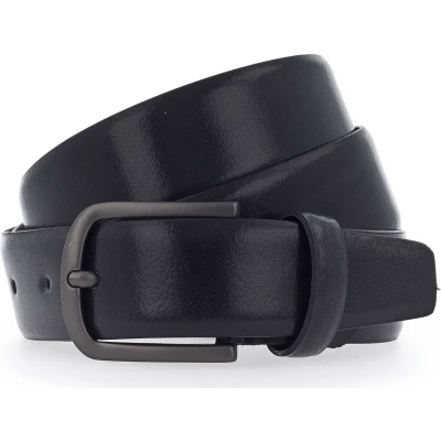 Afbeelding van Vanzetti Leren Riem Belt W95 Black Zwart