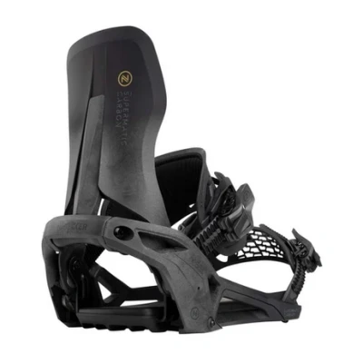 Afbeelding van Snowboardbindingen Dames Heren Nidecker Supermatic Carbon Black ( Step In) m