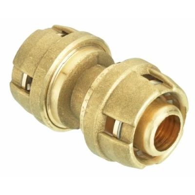 Afbeelding van Composietbuissysteem stekkerkoppeling 16 mm, messing