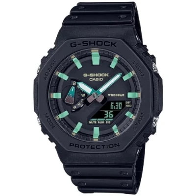 Afbeelding van G SHOCK 2100 Series Unisex Horloge, Maat: One Size, Black