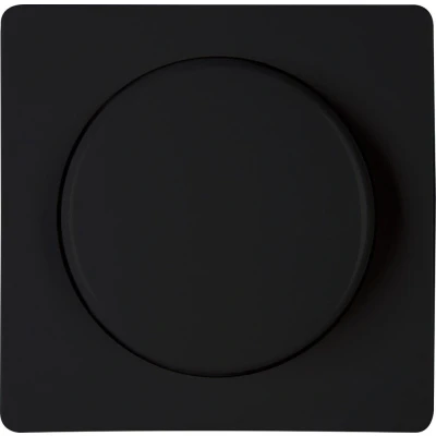 Afbeelding van Kopp HK05 mat zwart afdekplaat + knop dimmer 4621630
