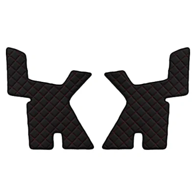 Afbeelding van F CORE Deurpanelen vrachtwagen compatibel voor RENAULT T 01.14 ZWART/ROOD