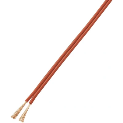 Afbeelding van TRU COMPONENTS 1567412 Draad LiY Z 2 x 1 mm² Rood, Zwart 10 m
