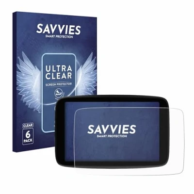 Afbeelding van Savvies (6 Stuks) Schermbeschermer voor TomTom GO Expert Plus 7&quot; Screen Protector Ultra Transparant