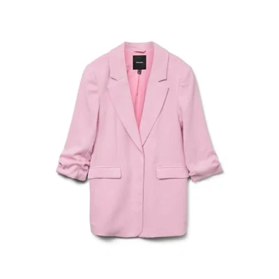 Afbeelding van Vero Moda Vmfrida LS Regular Halflange jas, Dames, Maat: 36, Bonbon