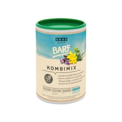 Afbeelding van GRAU het origineel BARF KombiMix, complete mengeling voor BARFing, natuurlijke all round verzorging, 1 verpakking (1 x 400 g), aanvullend diervoeder honden
