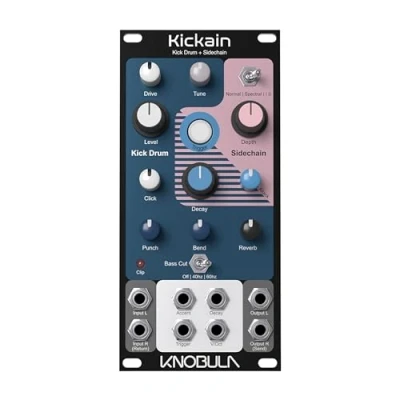 Afbeelding van Knobula Kickain Drum modular synthesizer