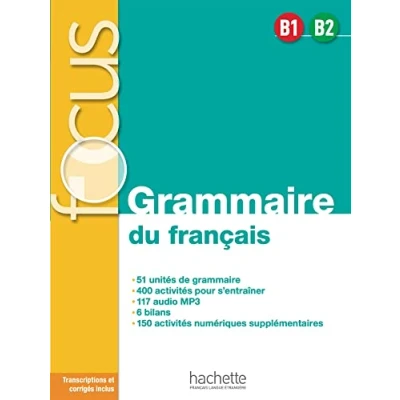 Afbeelding van FOCUS Grammaire du français (B1 B2): B1 / B2 Audio téléchargeable