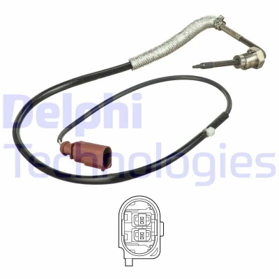 Afbeelding van Delphi Diesel Sensor uitlaatgastemperatuur TS30152