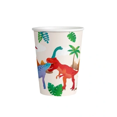 Afbeelding van Dino World Bekers 250ml 8 stuks