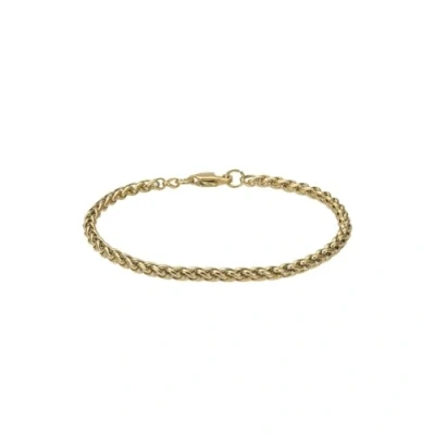 Afbeelding van iXXXi Men Roestvrij stalen Heren armband Round Chain Goud 19cm
