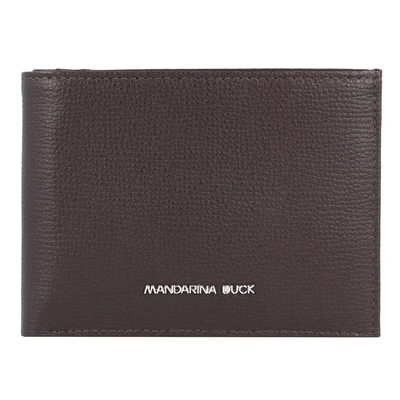 Afbeelding van Mandarina Duck Mellow RFID Schutz Portemonnee, Heren, Maat: One Size, Mole