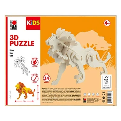 Afbeelding van Marabu 0317000000022 puzzel 3D 34 stuk(s)