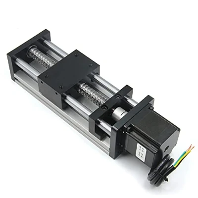 Afbeelding van Befenybay 100mm Effectieve Reizen Lengte Dubbele Optische As Gids Ballscrew SFU1605 met NEMA23 Stappenmotor voor DIY CNC Router Onderdelen X Y Z Lineaire Podium Actuator en 3D Printer