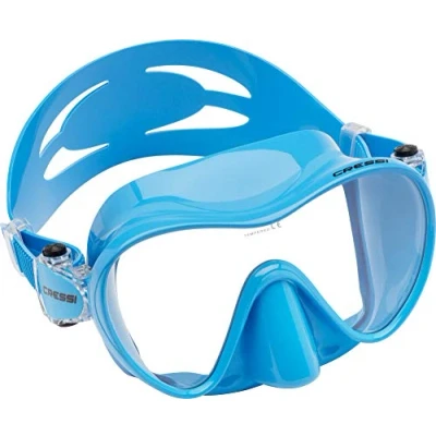Afbeelding van Cressi F1 Small Mask Frameloos type enkelglas duikmasker voor kinderen