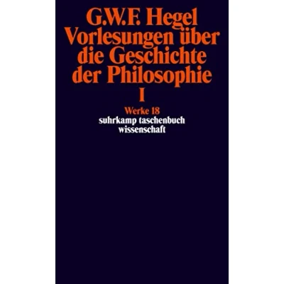 Afbeelding van Vorlesungen über die Geschichte der Philosophie I: 18: 618