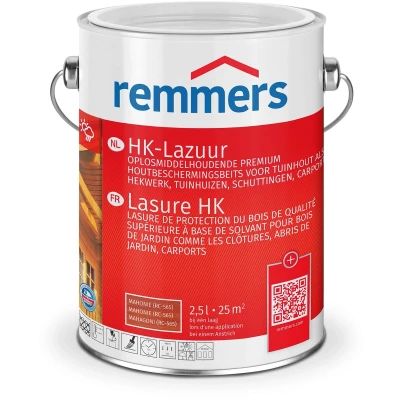 Afbeelding van remmers hk lazuur mahonie 2.5 ltr