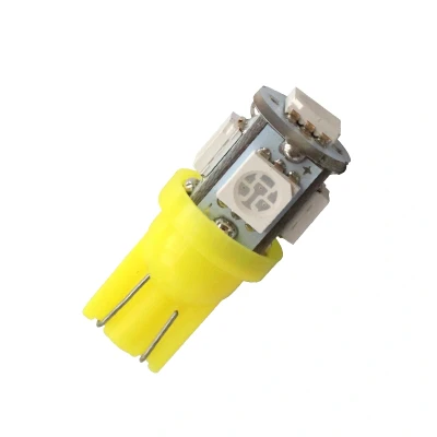 Afbeelding van T10 24 volt 5 LED 5050 SMD ORANJE