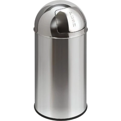 Afbeelding van Afvalbak 40ltr Eko Pushcan rvs